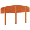 vidaXL T&ecirc;te de lit cire marron 160 cm bois massif de pin