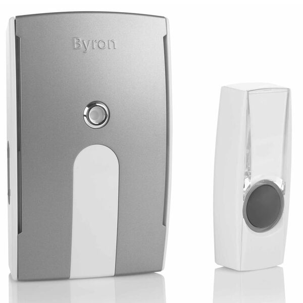 Byron Jeu de sonnette enfichable sans fil BY514E 125 m 10.007.88