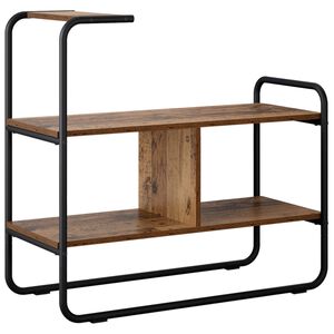 vidaXL Table console Bois ancien 80 x 35 x 75 cm Bois d'ing&eacute;nierie