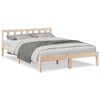 vidaXL Cadre de lit extra long sans matelas 160x210 cm bois massif pin