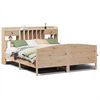 vidaXL Lit bibliothèque sans matelas 180x200 cm bois massif de pin