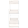 vidaXL Bibliothèque/Séparateur de pièce Blanc 60x35x91 cm Bois de pin