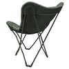 Bo-Camp Chaise papillon de camping pliable Himrod Vert