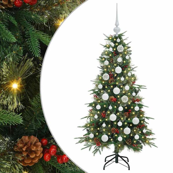 vidaXL Sapin de No&euml;l Artificiel &agrave; Branches Articul&eacute;es Vert 120 cm