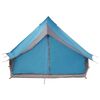 vidaXL Tente Tipi familiale avec toit Bleu et gris 400 x 346 x 250 cm