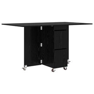 vidaXL Table &agrave; d&icirc;ner 2 pcs 140 x 80 x 77 cm Bois d'ing&eacute;nierie