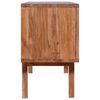 vidaXL Meuble TV 140x30x50 cm Bois de teck massif