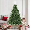 vidaXL Sapin de No&euml;l avec 300 LED avec support Vert 180 cm PE