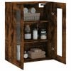 vidaXL Armoire murale ch&ecirc;ne fum&eacute; 69,5x34x90 cm bois d'ing&eacute;nierie