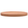 vidaXL Dessus de table &Oslash;30x2,5 cm rond bois massif de h&ecirc;tre