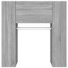 vidaXL Armoire de couloir Sonoma gris 97,5x37x99 cm Bois d'ing&eacute;nierie