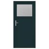 vidaXL Porte d'entr&eacute;e lat&eacute;rale 88 x 198 cm PVC Anthracite