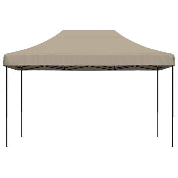 vidaXL Tente de f&ecirc;te Taupe 292 x 440 x 315 cm Tissu Oxford