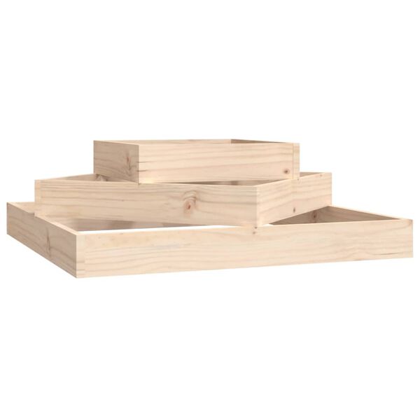 vidaXL Jardini&egrave;re 83x83x27 cm Bois massif de pin