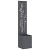 vidaXL &Eacute;cran de confidentialit&eacute; de jardin Anthracite 32 x 140 cm