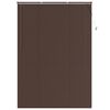 vidaXL Store V&eacute;nitien Marron fonc&eacute; avec motif 213 x 160 cm 25 mm PVC
