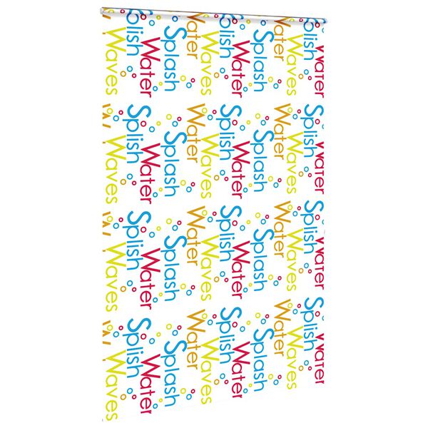 vidaXL Store enrouleur de douche avec cassette largeur du tissu 146 cm