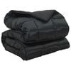 vidaXL Duvet d'hiver 200 x 240 cm 450 g/m&sup2; Noir