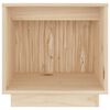 vidaXL Tables de chevet 2 pcs 40x30x40 cm Bois de pin solide