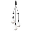 Luxform Lampe suspendue &agrave; LED &agrave; piles avec 3 ampoules Apollo