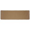 vidaXL Tapis de zone Marron Clair 80 x 300 cm Jute