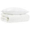 vidaXL Ensemble de couette 90 % en duvet d&rsquo;oie FULDA 2 pc 150 x 200 cm