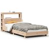 vidaXL Cadre de lit sans matelas 90x200 cm bois de pin massif