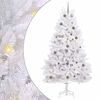 vidaXL Sapin de No&euml;l artificiel 240 cm PVC et Acier Blanc
