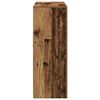 vidaXL Buffet LED Bois ancien 181,5 x 37 x 100 cm Bois d'ing&eacute;nierie
