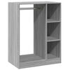 vidaXL Garde-robe sonoma gris 77x48x102 cm bois d'ing&eacute;nierie
