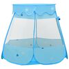 vidaXL Tente de jeu pour enfants avec 250 balles Bleu 102x102x82 cm