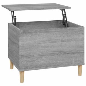 vidaXL Table basse Sonoma gris 60x44,5x45 cm Bois d'ing&eacute;nierie