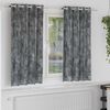 vidaXL Rideaux en velours 2 pcs Gris 175 x 140 cm Velours