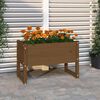 vidaXL Jardini&egrave;re Marron miel 78x40x52 cm Bois massif de pin