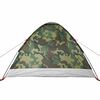 vidaXL Tente de camping &agrave; d&ocirc;me 4 personnes camouflage imperm&eacute;able