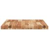 vidaXL Dessus de table rectangulaire 100x60x4 cm bois massif d'acacia