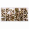 YATO &Eacute;crous &agrave; rivet 150 pcs Acier au carbone M3-M10