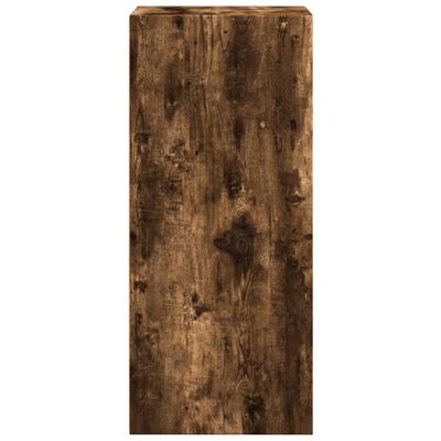 vidaXL Buffet chêne fumé 40x41x93 cm bois d'ingénierie