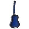 vidaXL Guitare classique de débutants et enfants Bleu 1/2 34"