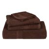 vidaXL Serviettes FROGN 10 pcs marron 100x200 cm 360 g/m&sup2;
