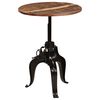 vidaXL Table de bar Bois de r&eacute;cup&eacute;ration massif 75x(76-110) cm