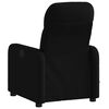 vidaXL Fauteuil de massage inclinable &eacute;lectrique Noir Tissu