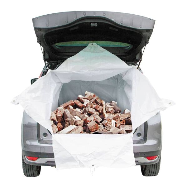 Practo Tools Sac de voiture 1100 L blanc