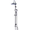 RIDDER Jeu de douche et pomme de douche massante Bahamas chrom&eacute; 91440