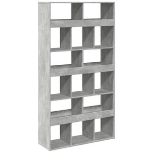 vidaXL Cloison de s&eacute;paration gris b&eacute;ton bois d'ing&eacute;nierie