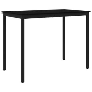 vidaXL Table de bar debout Bois d'ing&eacute;nierie Rectangulaire
