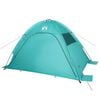 vidaXL Tente de plage vert d'eau imperméable