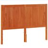 vidaXL T&ecirc;te de lit cire marron 150 cm bois massif de pin