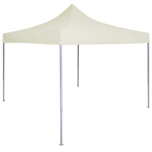 vidaXL Tente de f&ecirc;te Cr&egrave;me 200 x 200 x 315 cm Tissu Oxford