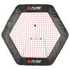 Pure2Improve Filet de rebondisseur de football Hexagonal 140x125 cm